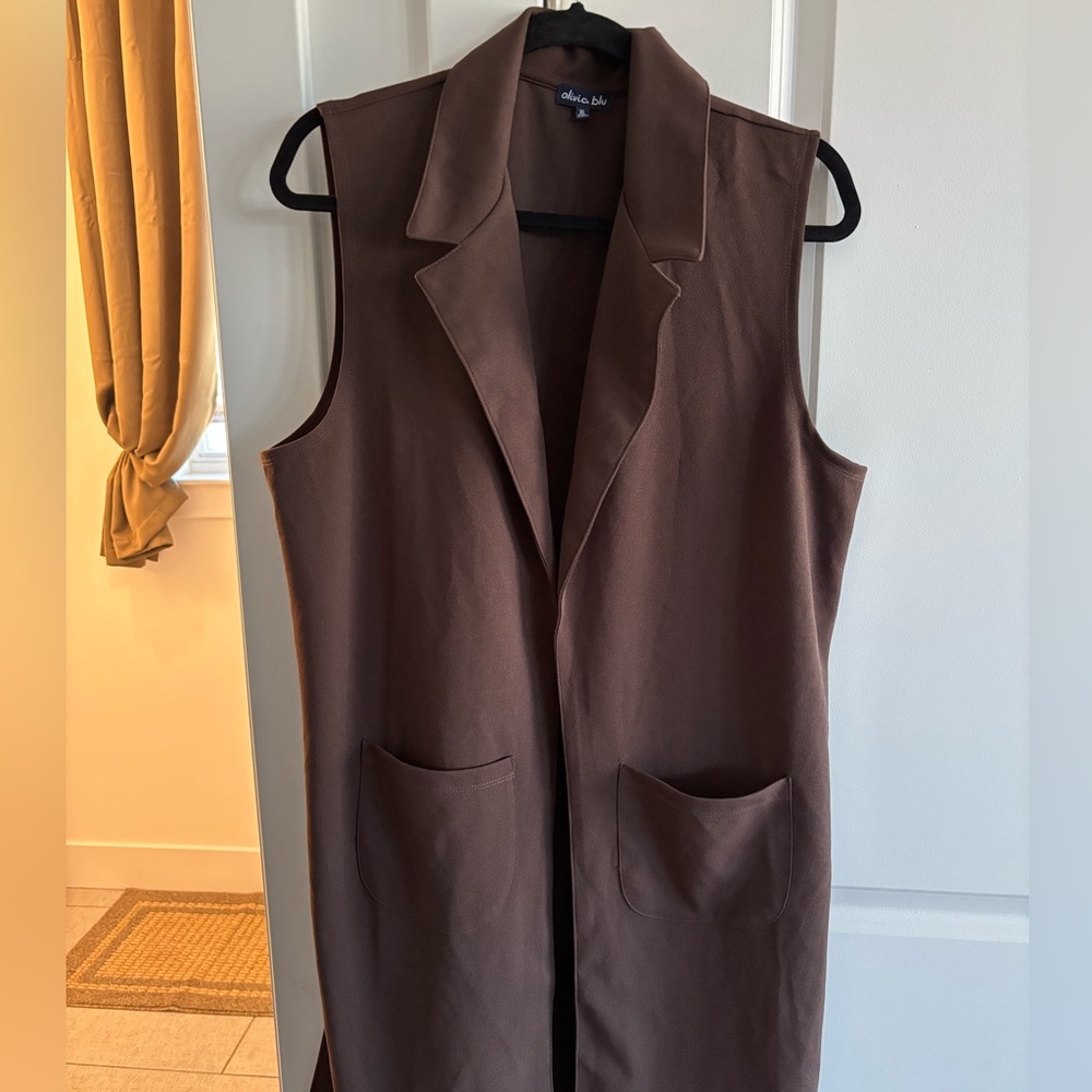 Olivia Blu Brown vest